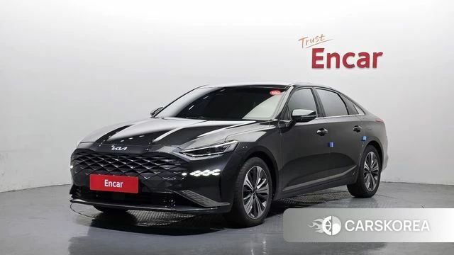 Kia K8 Hybrid 2021 Серый из Кореи
