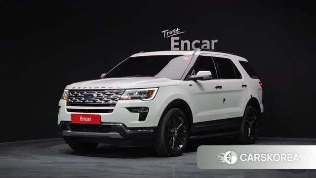 Ford Explorer 2019 Белый из Кореи