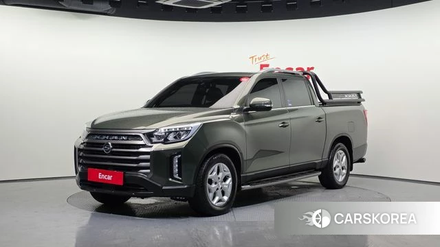 Ssangyong The New Rexton Sports Cannes 2022 Темно-зеленый из Кореи