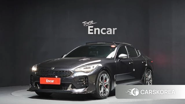 Kia Stinger 2018 Серый из Кореи