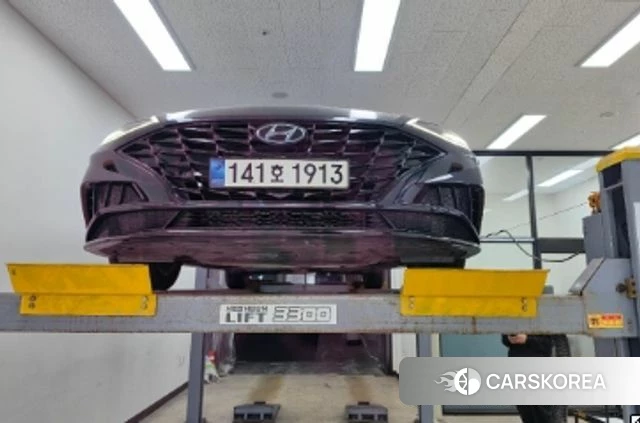 Hyundai Sonata (DN8) 2021 Синий из Кореи