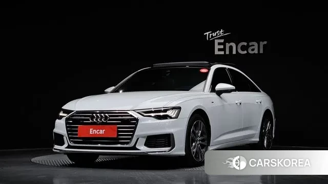 Audi A6 (C8) 2022 Белый из Кореи