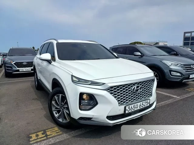 Hyundai Santa Fe TM 2019 Белый из Кореи