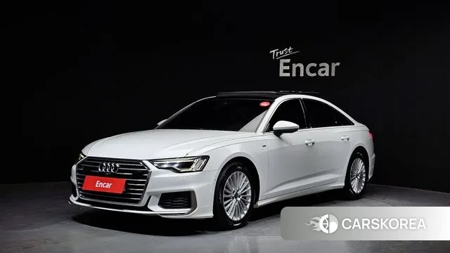 Audi A6 (C8) 2021 Белый из Кореи
