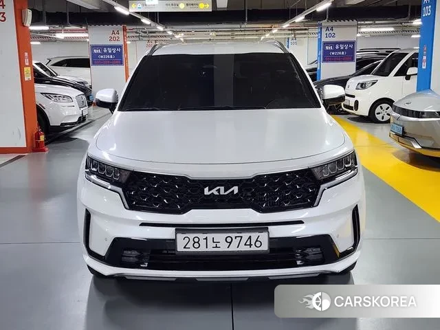 Kia Sorento 4th Generation 2021 Белый из Кореи