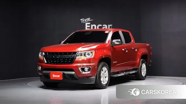 Chevrolet (GM Daewoo) Colorado 2020 Красный из Кореи