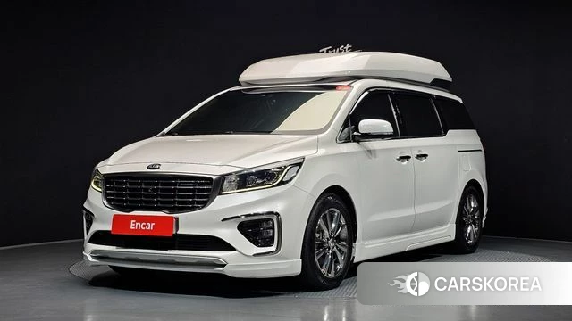 Kia The New Carnival 2019 Белый из Кореи