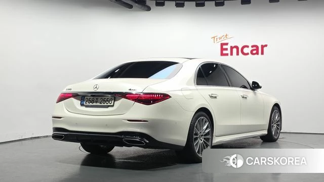 Mercedes-Benz S-Class W223 2021 Белый из Кореи