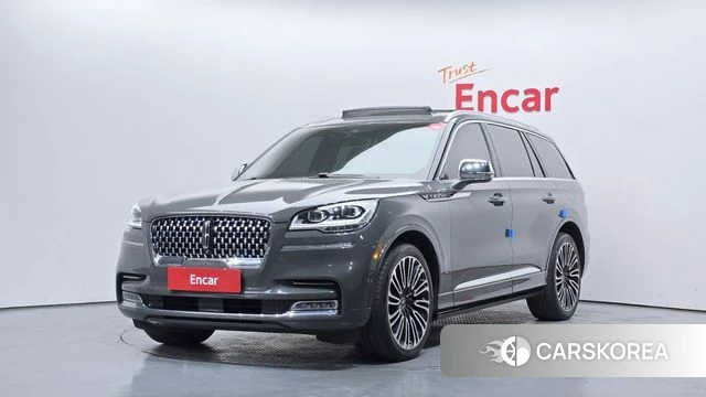 Lincoln Aviator 2nd generation 2021 Серый из Кореи
