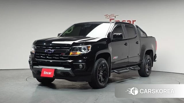 Chevrolet (GM Daewoo) Real New Colorado 2021 Черный из Кореи