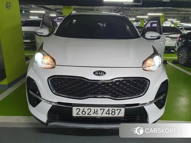 Kia Sportage The Bold 2018 Белый из Кореи