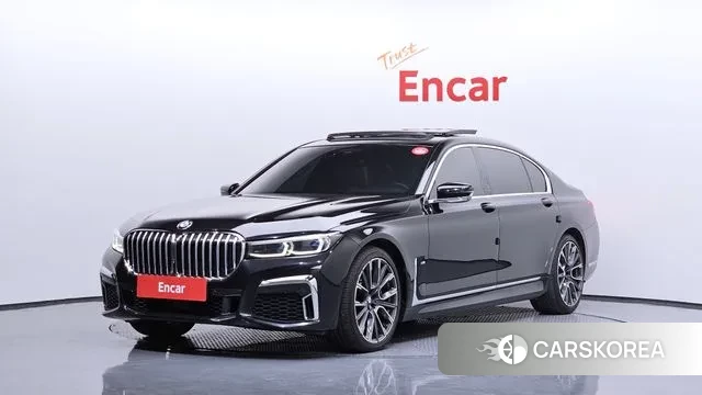 BMW 7 Series (G11) 2020 Черный из Кореи