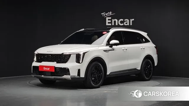 Kia The New Sorento 4th Generation 2023 Белый из Кореи
