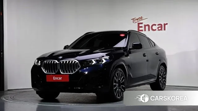 BMW X6 (G06) 2024 Синий из Кореи