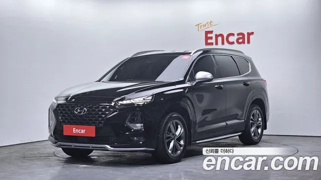 Hyundai Santa Fe TM 2018 Черный из Кореи