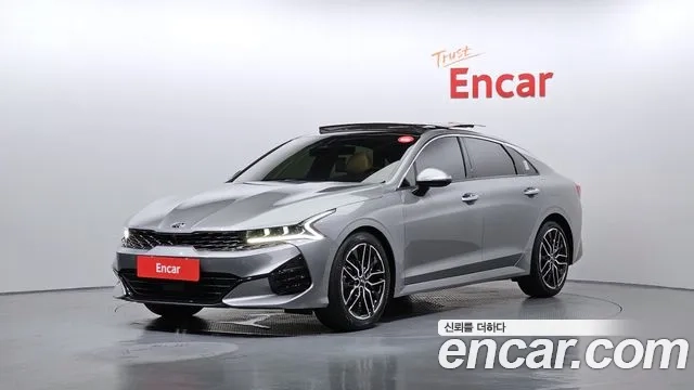 Kia K5 3rd generation 2020 Серый из Кореи