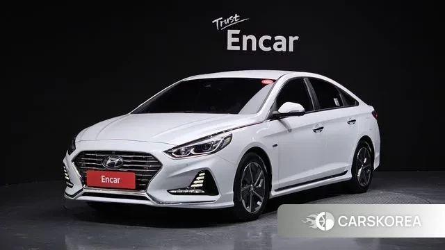 Hyundai Sonata New Rise Hybrid 2018 Белый из Кореи