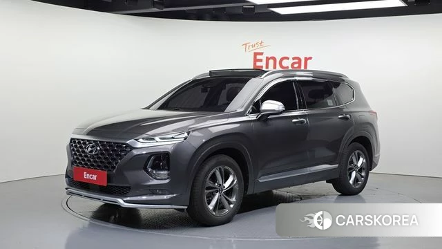 Hyundai Santa Fe TM 2019 Серый из Кореи