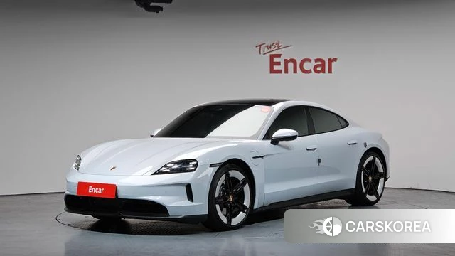 Porsche Taycan 2024 Белый из Кореи