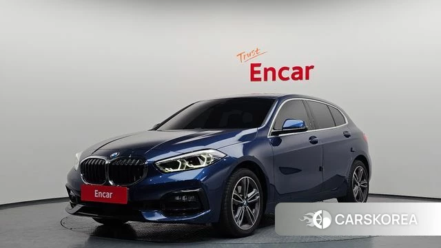 BMW 1 Series (F40) 2021 Синий из Кореи