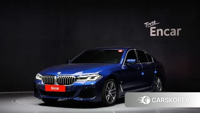 BMW 5 Series (G30) 2020 Синий из Кореи