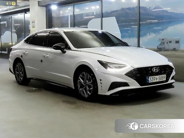 Hyundai Sonata (DN8) 2023 Белый из Кореи