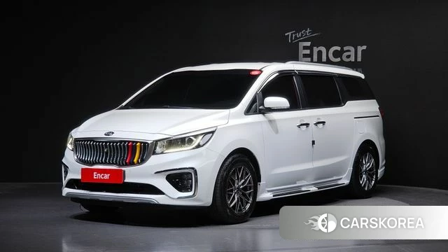 Kia The New Carnival 2018 Белый из Кореи