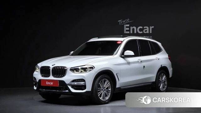BMW X3 (G01) 2021 Белый из Кореи