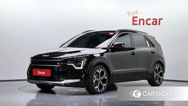 Kia Di Ol Nu Niro 2022 Черный из Кореи