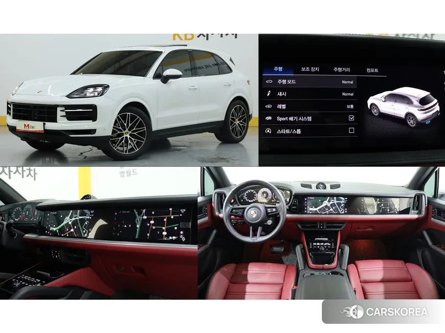 Porsche Cayenne (PO536) 2024 Белый из Кореи