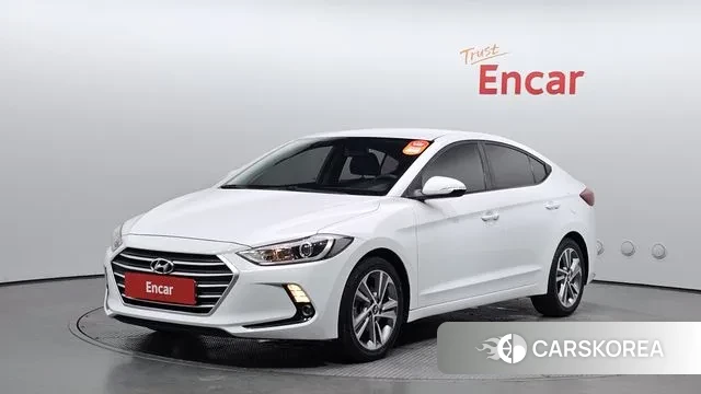 Hyundai Avante AD 2018 Белый из Кореи
