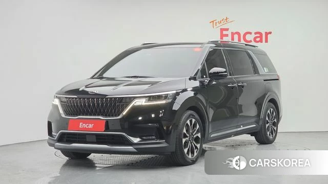 Kia Carnival 4th generation 2021 Черный из Кореи
