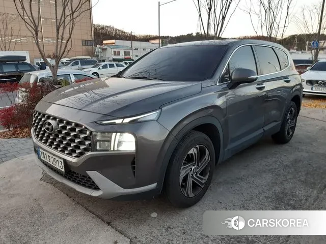 Hyundai The New Santa Fe 2021 Серый из Кореи