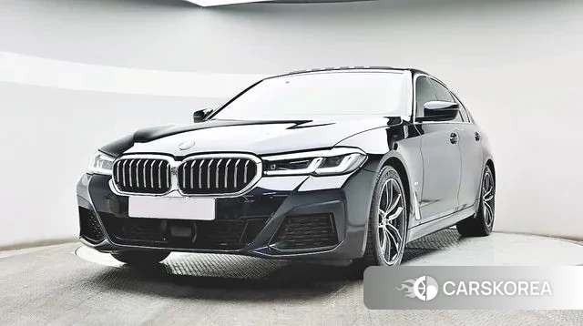 BMW 5 Series (G30) 2021 Синий из Кореи