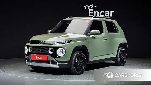 Hyundai Casper 2023 Светло-зеленый из Кореи