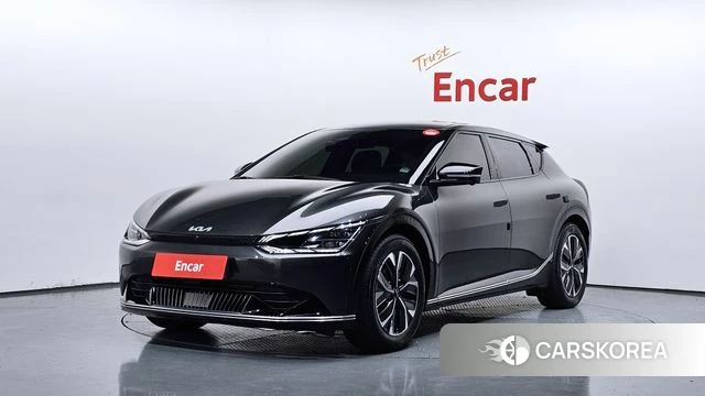 Kia EV6 2023 Черный из Кореи