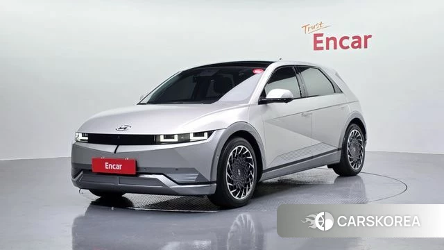 Hyundai Ionic 5 2021 Серебристо-серый из Кореи