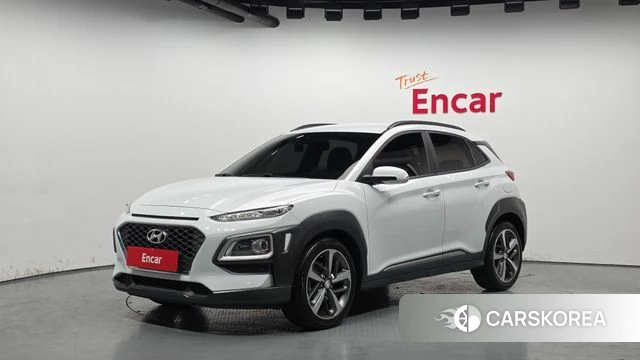 Hyundai Kona 2019 Белый из Кореи