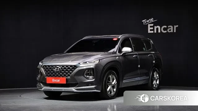 Hyundai Santa Fe TM 2019 Серый из Кореи