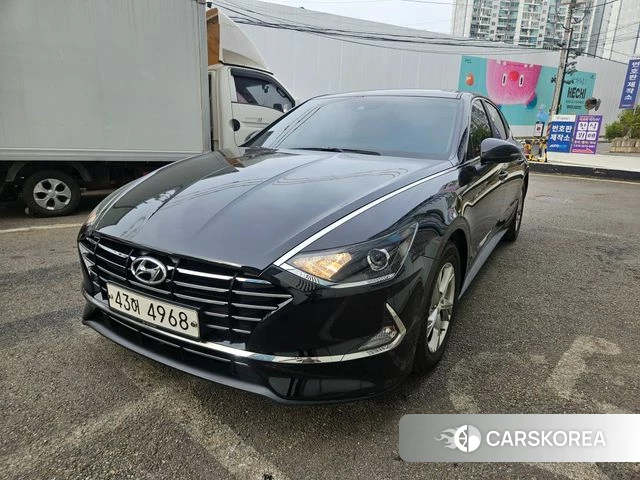 Hyundai Sonata (DN8) 2021 Черный из Кореи