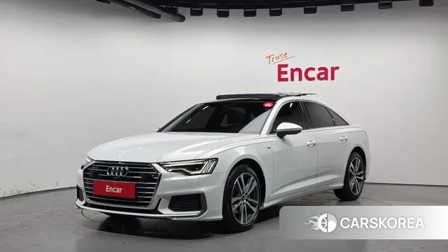 Audi A6 (C8) 2022 Белый из Кореи