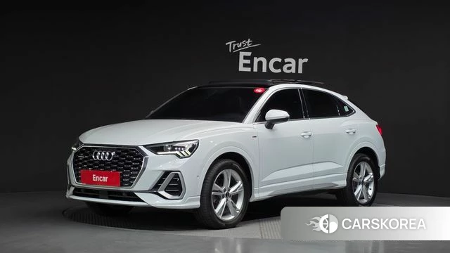 Audi Q3 (F3) 2022 Белый из Кореи