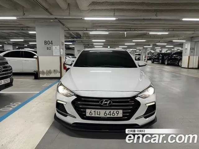 Hyundai Avante AD 2018 Белый из Кореи