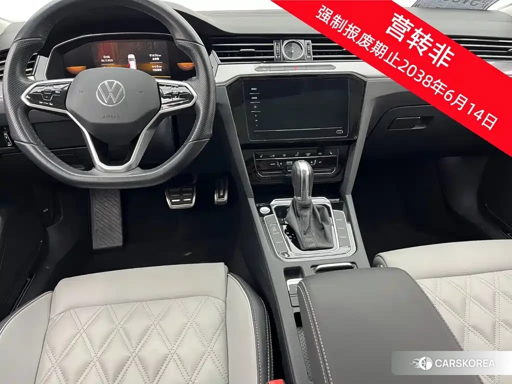 Volkswagen Magotan 2023 Черный из Китая