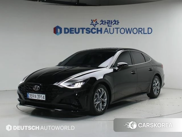 Hyundai Sonata (DN8) 2022 Черный из Кореи
