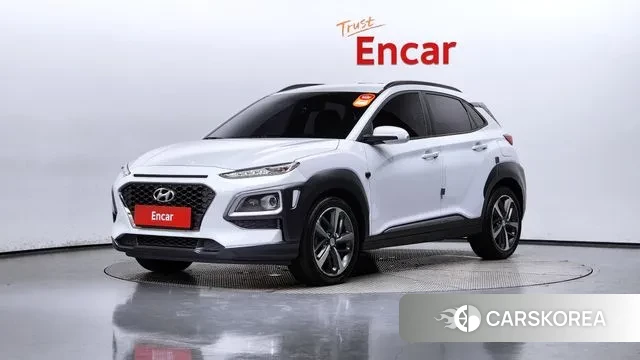 Hyundai Kona 2019 Белый из Кореи