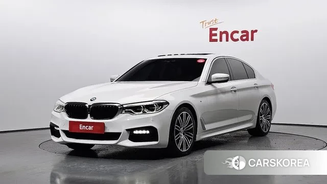 BMW 5 Series (G30) 2019 Белый из Кореи