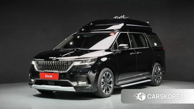Kia Carnival 4th generation 2023 Черный из Кореи