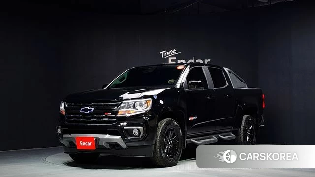 Chevrolet (GM Daewoo) Real New Colorado 2021 Черный из Кореи