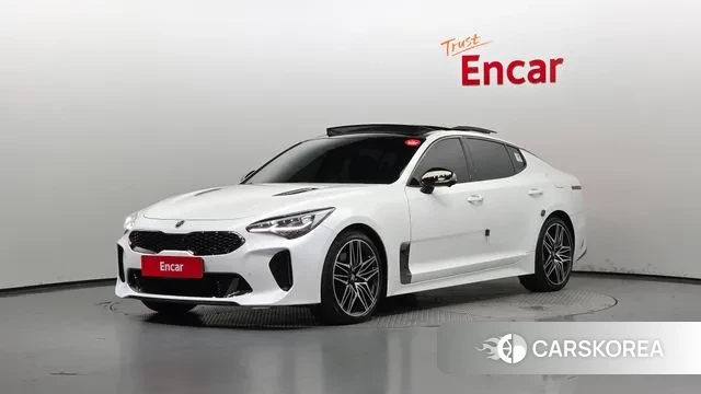 Kia Stinger Meister 2021 Белый из Кореи
